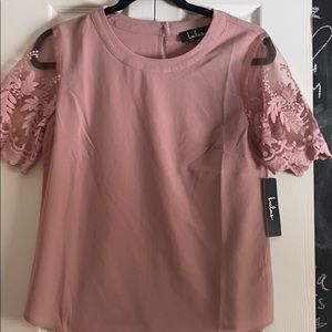 lulu's pink blouse